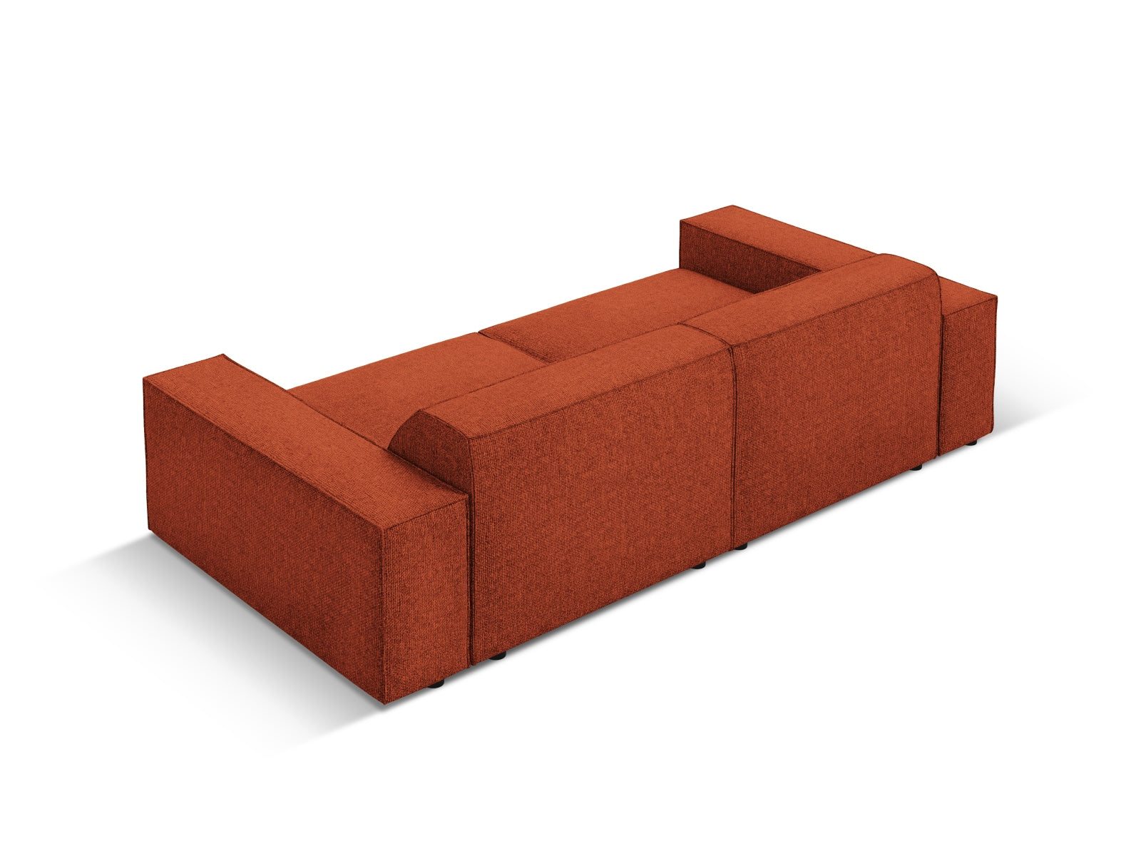 Jodie Modulares Sofa 3 Sitzer in Terracotta präsentiert im Onlineshop von KAQTU Design AG. 3er Sofa ist von Micadoni
