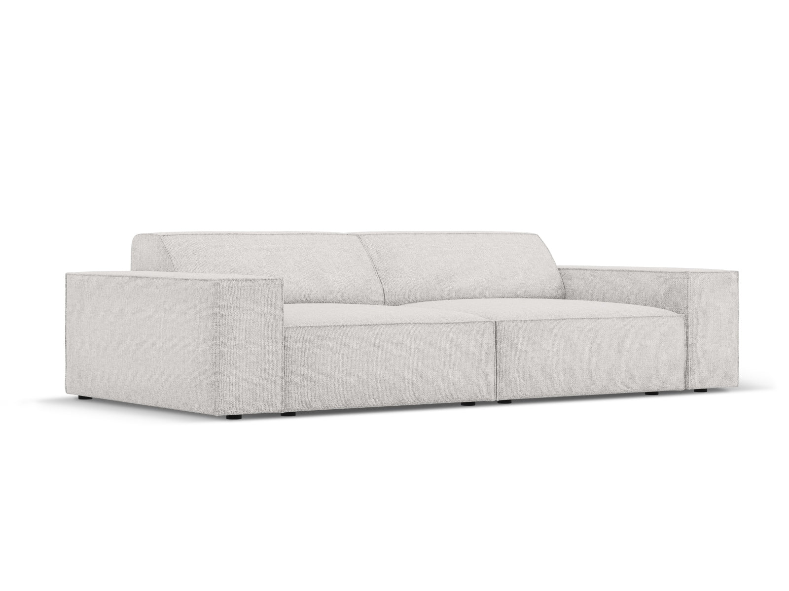Jodie Modulares Sofa 3 Sitzer in Light Grey präsentiert im Onlineshop von KAQTU Design AG. 3er Sofa ist von Micadoni