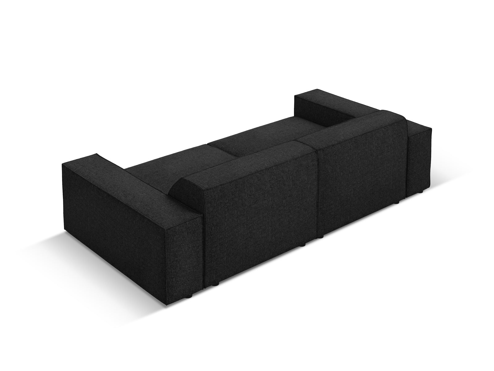Jodie Modulares Sofa 3 Sitzer in Black präsentiert im Onlineshop von KAQTU Design AG. 3er Sofa ist von Micadoni