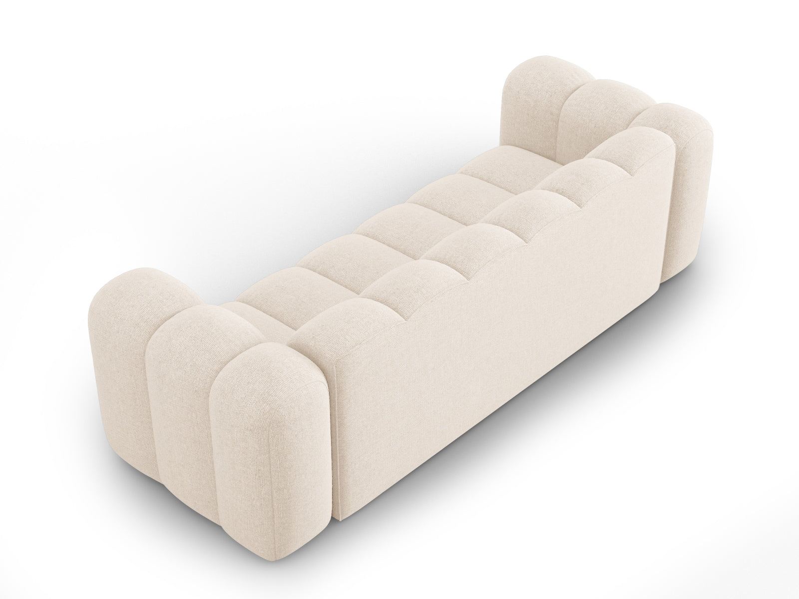 Lupine Sofa 3 Sitzer in Light Beige präsentiert im Onlineshop von KAQTU Design AG. 3er Sofa ist von Micadoni