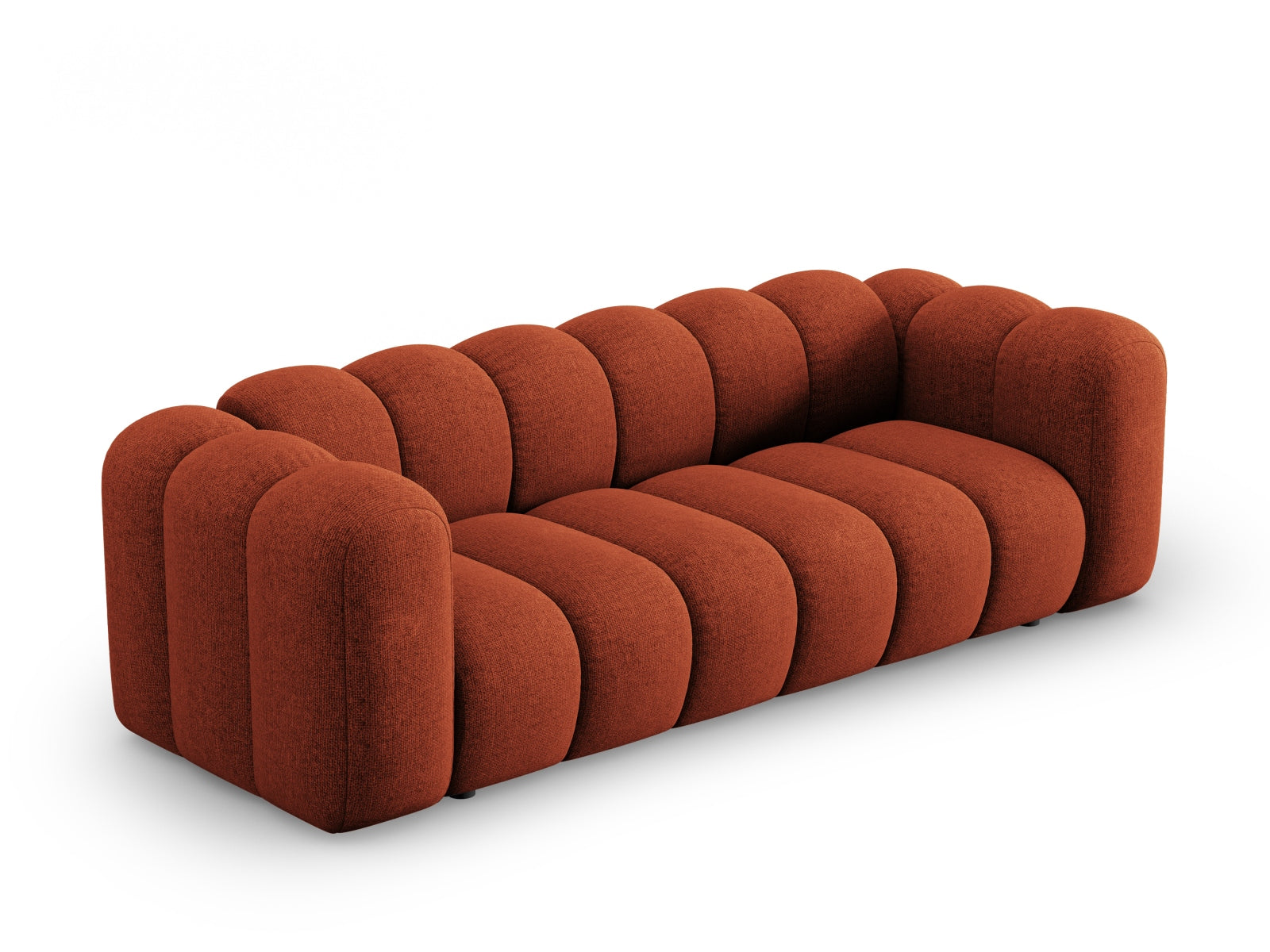 Lupine Sofa 3 Sitzer in Terracotta präsentiert im Onlineshop von KAQTU Design AG. 3er Sofa ist von Micadoni