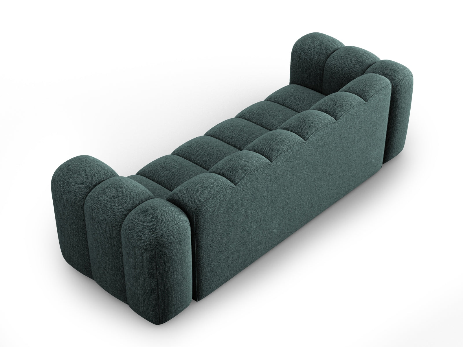 Lupine Sofa 3 Sitzer in Petrol präsentiert im Onlineshop von KAQTU Design AG. 3er Sofa ist von Micadoni