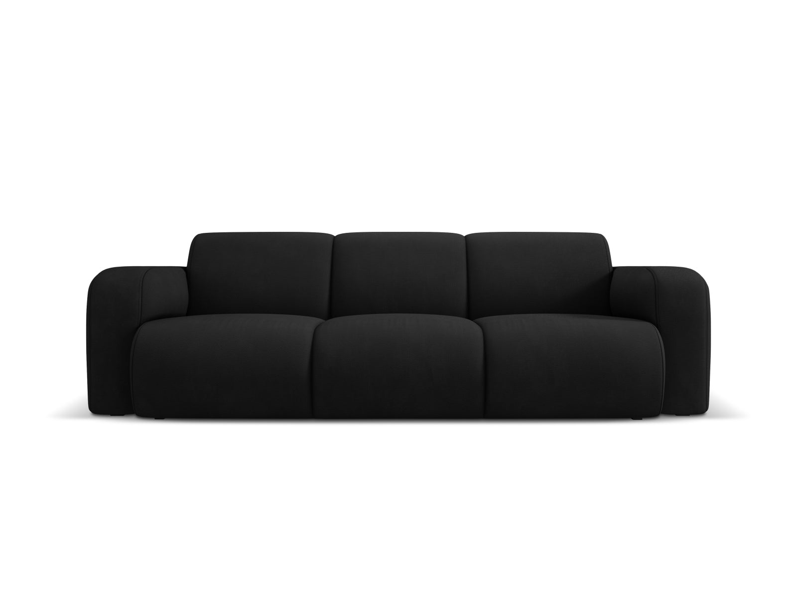 Molino Sofa 3 Sitzer in Black präsentiert im Onlineshop von KAQTU Design AG. 3er Sofa ist von Micadoni