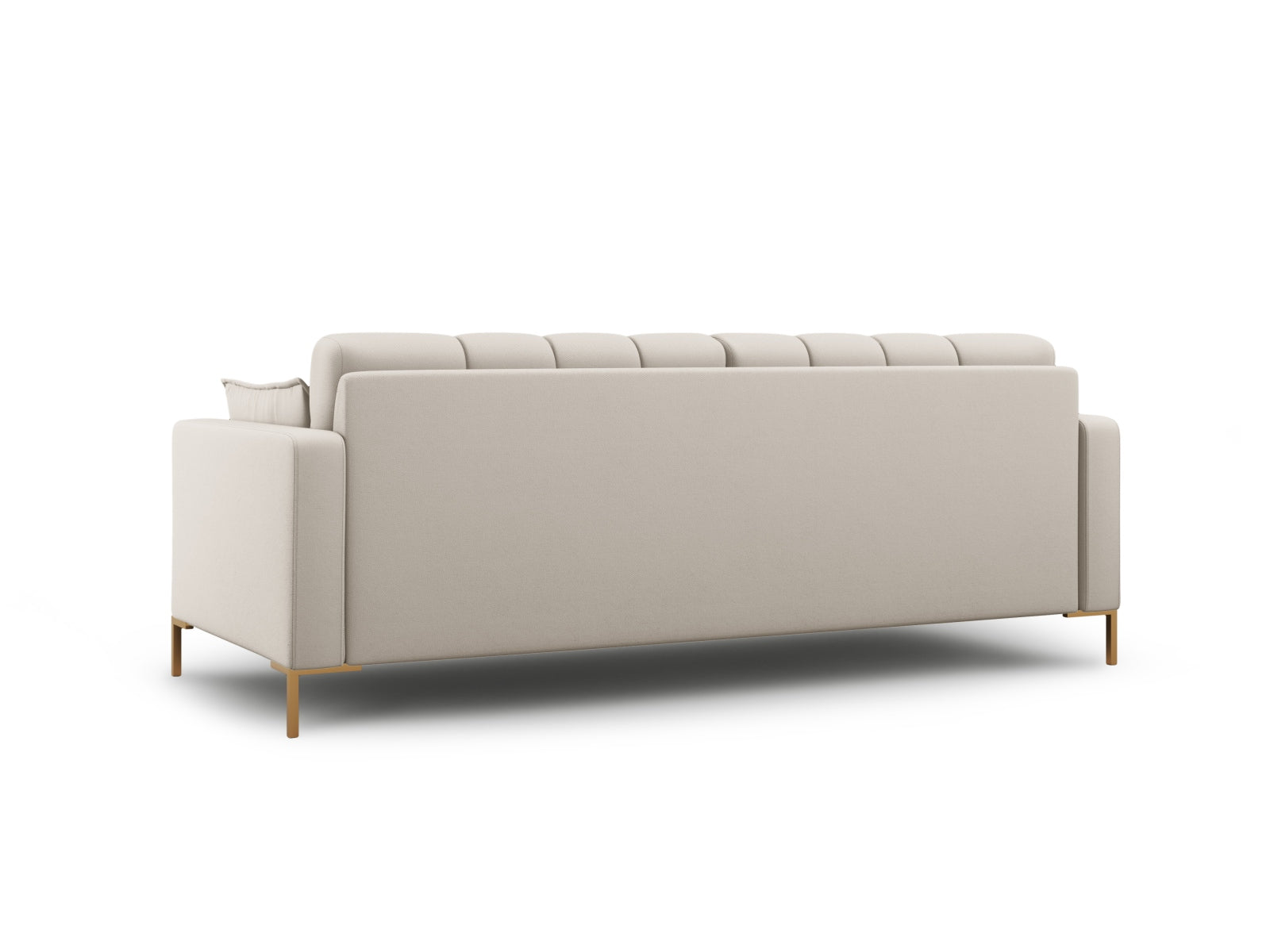 Mamaia Sofa 3 Sitzer in Beige/Gold präsentiert im Onlineshop von KAQTU Design AG. 3er Sofa ist von Micadoni
