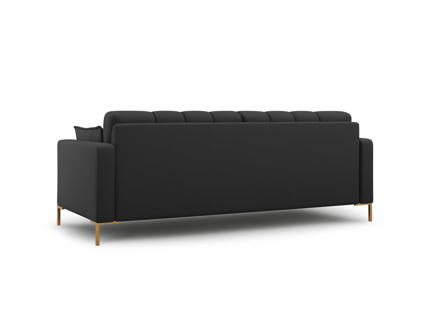 Mamaia Sofa 3 Sitzer in Dark Grey/Gold präsentiert im Onlineshop von KAQTU Design AG. 3er Sofa ist von Micadoni