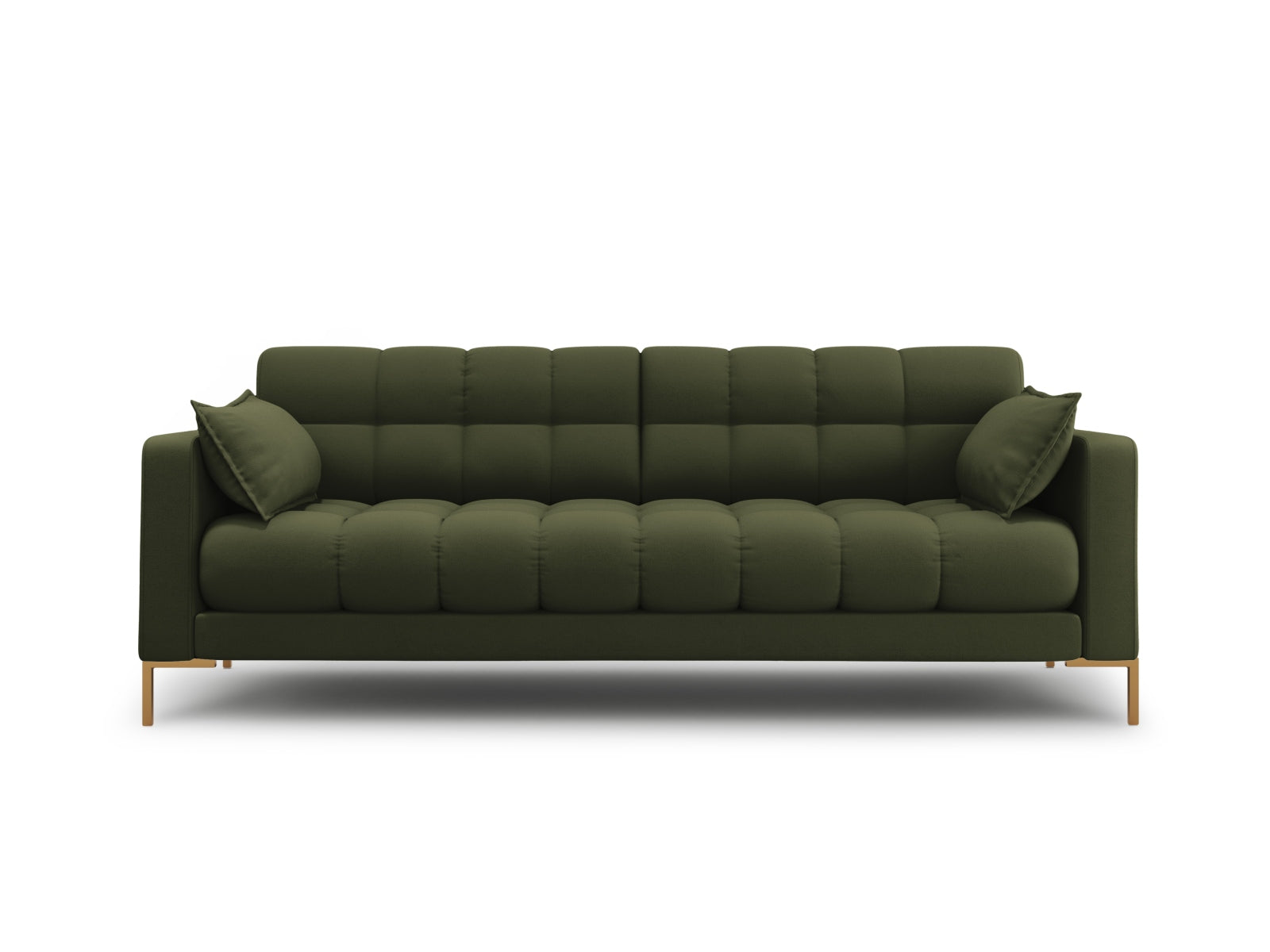 Mamaia Sofa 3 Sitzer in Green/Gold präsentiert im Onlineshop von KAQTU Design AG. 3er Sofa ist von Micadoni