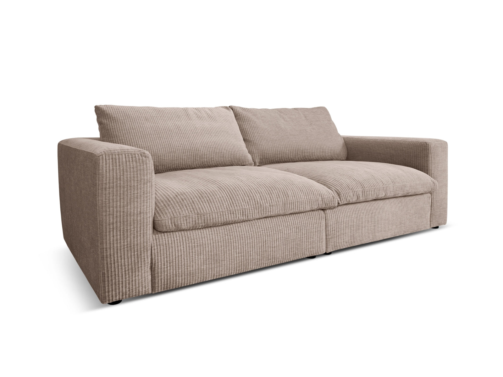 Lazy Modular Sofa 3 Sitzer in Beige präsentiert im Onlineshop von KAQTU Design AG. 3er Sofa ist von Micadoni