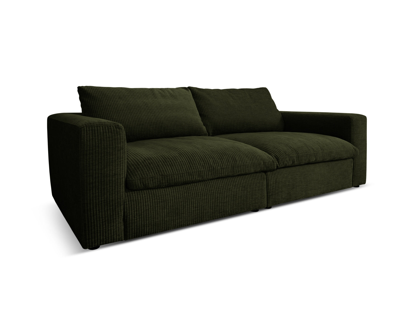 Lazy Modular Sofa 3 Sitzer in Dark Green präsentiert im Onlineshop von KAQTU Design AG. 3er Sofa ist von Micadoni