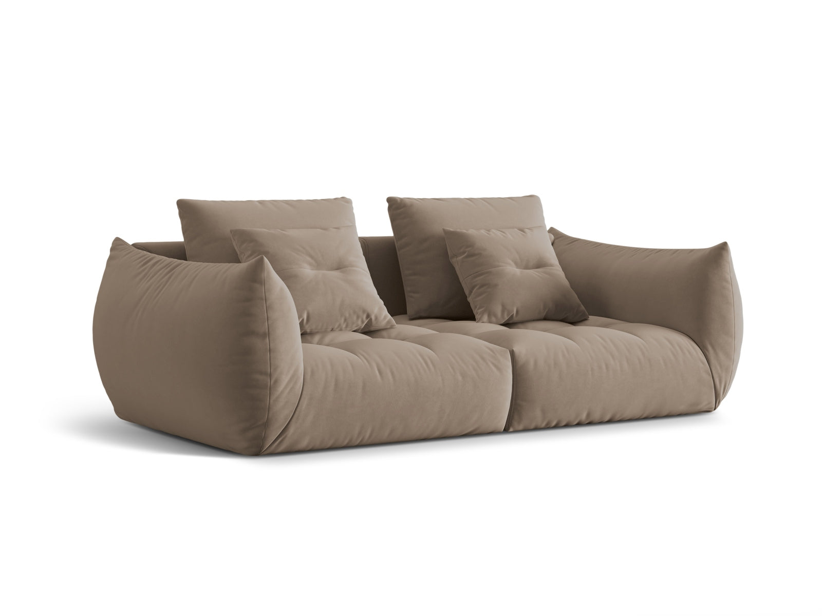 Erleben Sie das Bloom Velour Modular Sofa 3 Sitzer von Micadoni – stilvolles Design, optimaler Komfort und flexible Gestaltung für Ihr Wohnambiente.