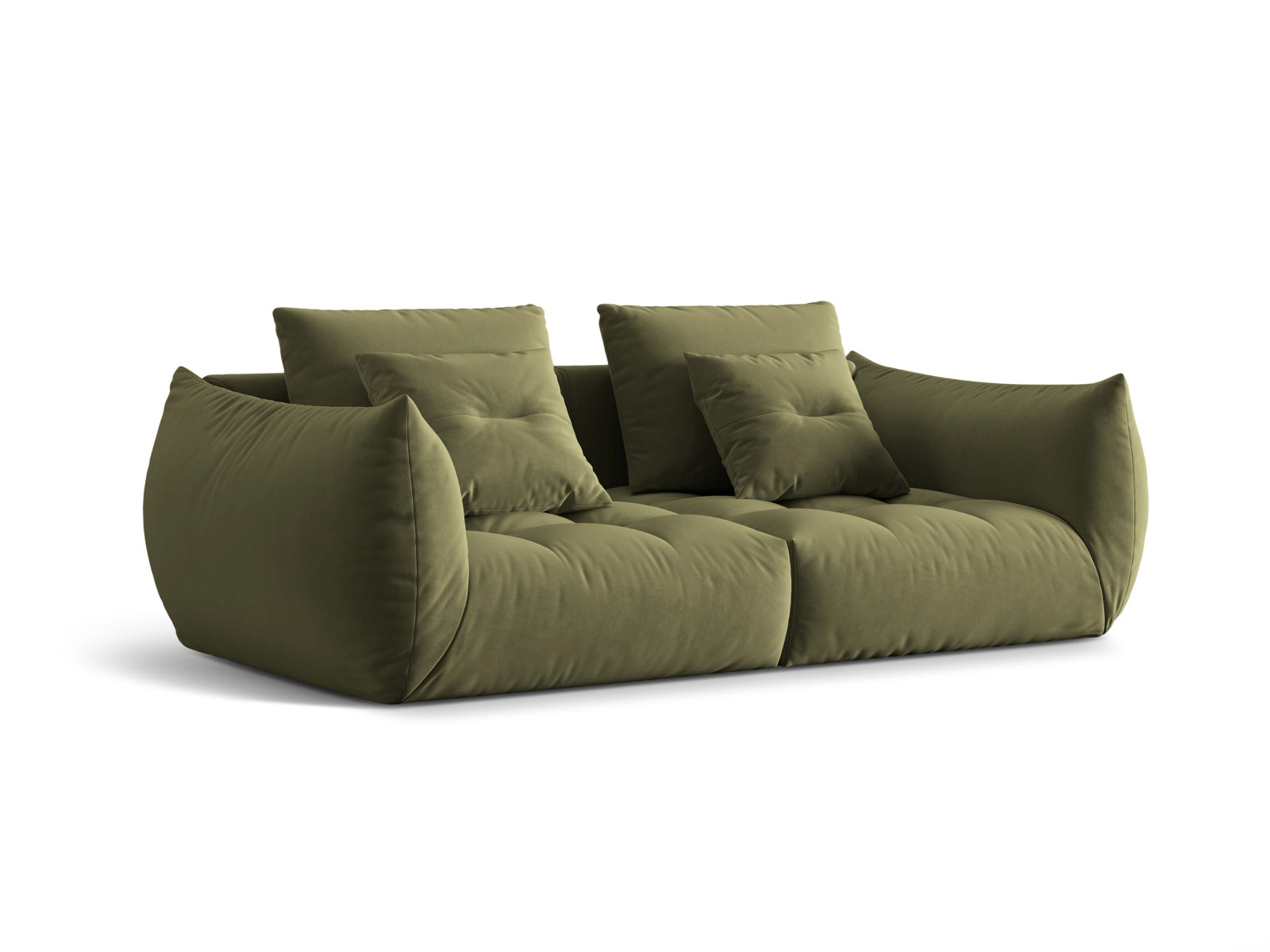 Erleben Sie das Bloom Velour Modular Sofa 3 Sitzer von Micadoni – stilvolles Design, optimaler Komfort und flexible Gestaltung für Ihr Wohnambiente.