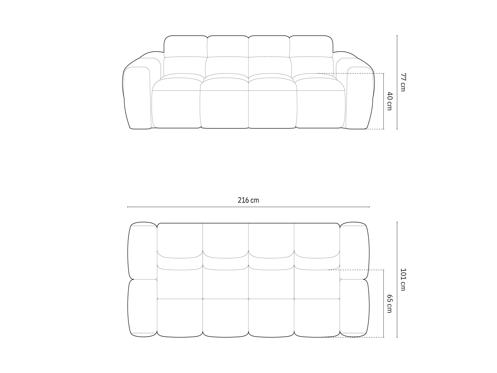 Lisa Velour Sofa 3 Sitzer in Flamingo präsentiert im Onlineshop von KAQTU Design AG. 3er Sofa ist von Micadoni