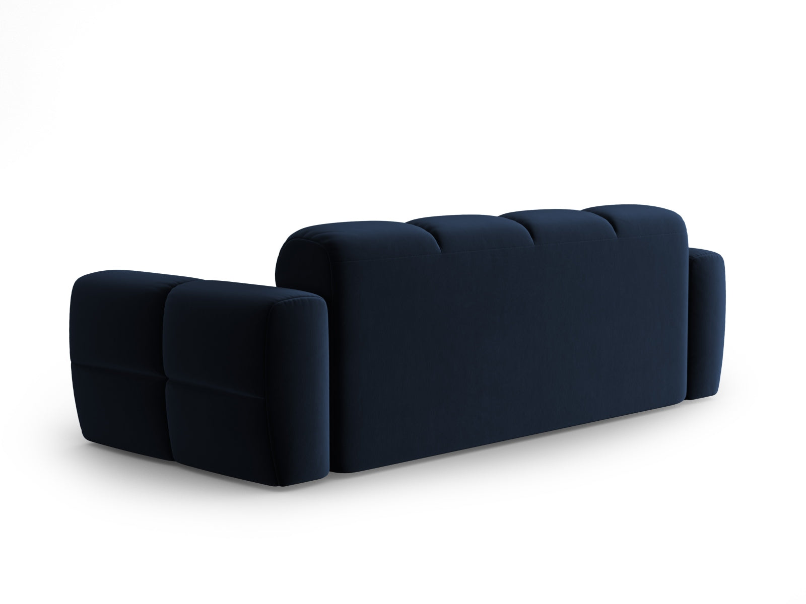 Lisa Velour Sofa 3 Sitzer in Royal Blue präsentiert im Onlineshop von KAQTU Design AG. 3er Sofa ist von Micadoni