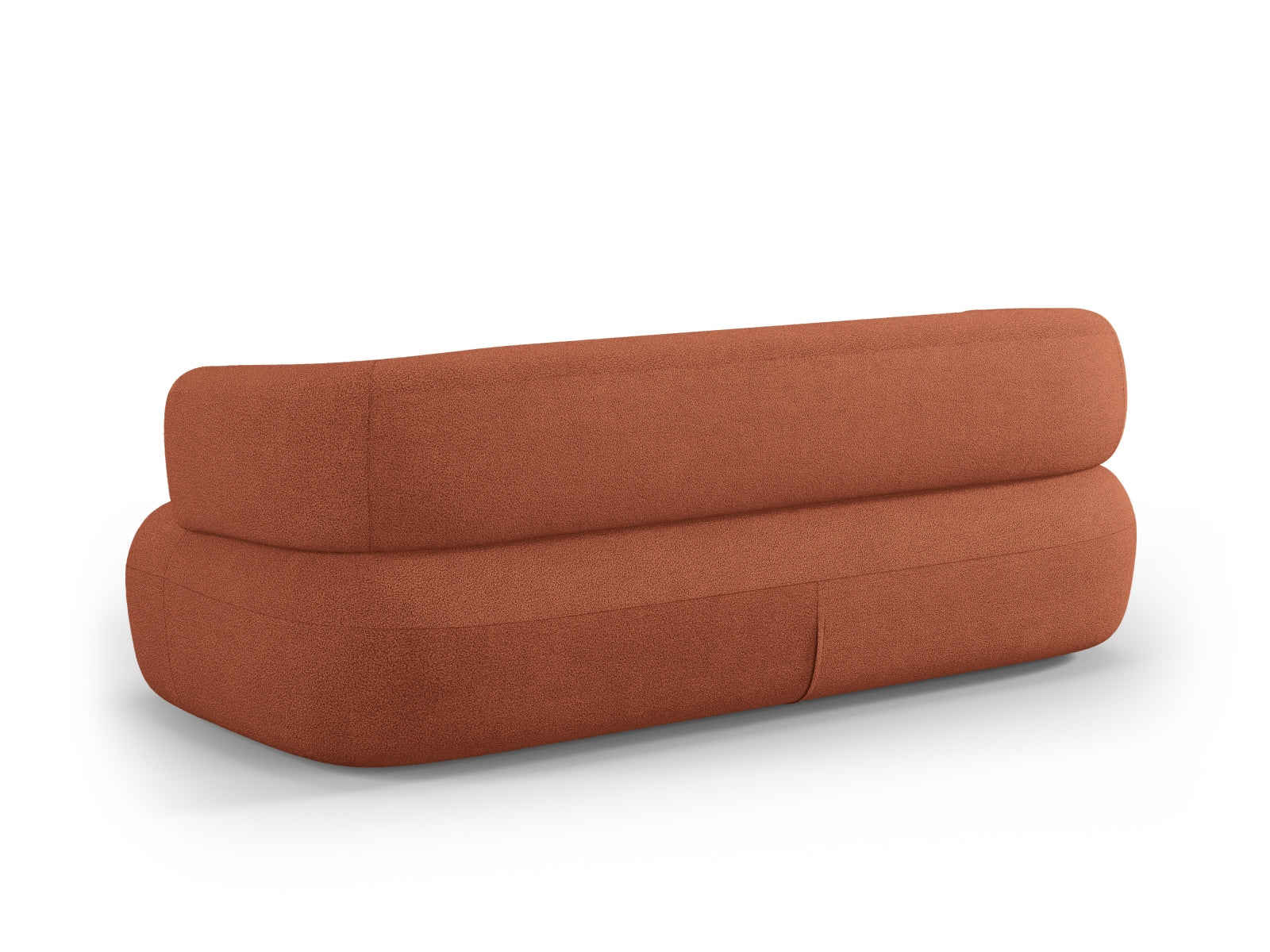 Jenny Boucle Sofa 3 Sitzer in Brick präsentiert im Onlineshop von KAQTU Design AG. 3er Sofa ist von Micadoni