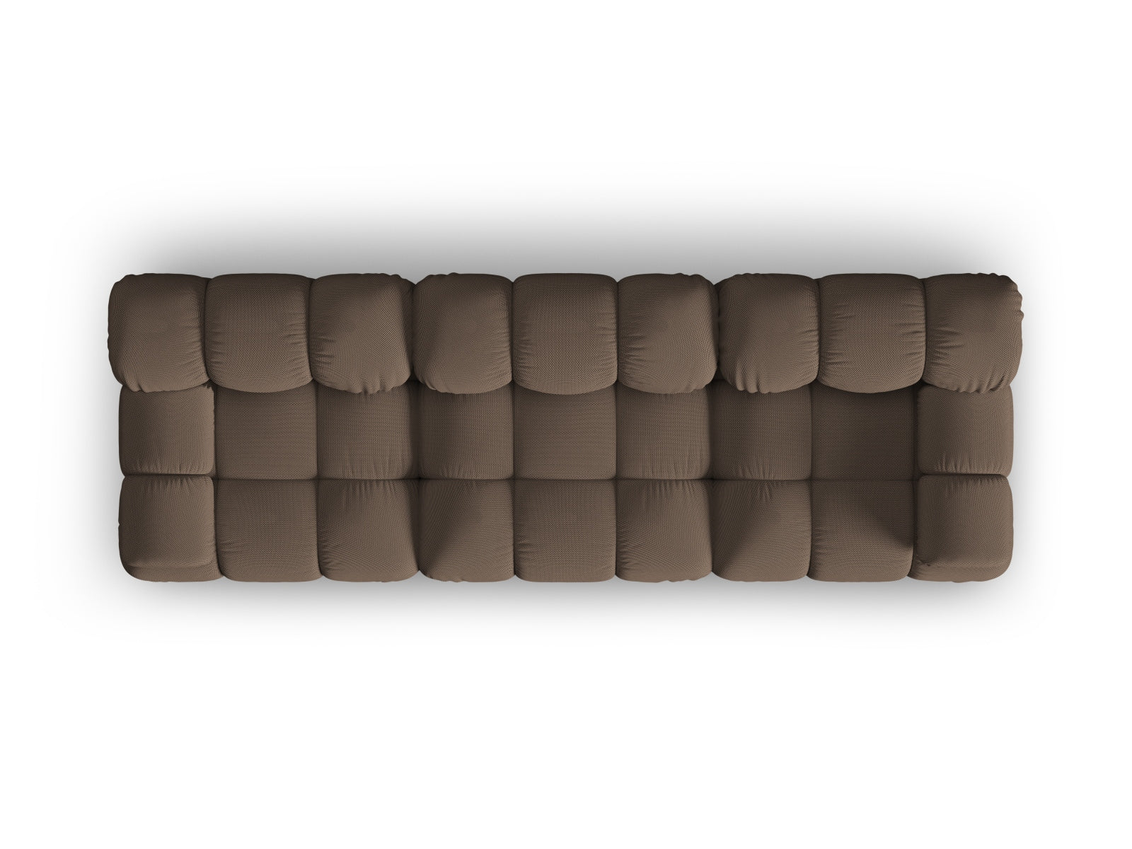 Bellis Modulares Sofa 3 Sitzer 94cm in Brown präsentiert im Onlineshop von KAQTU Design AG. 3er Sofa ist von Micadoni