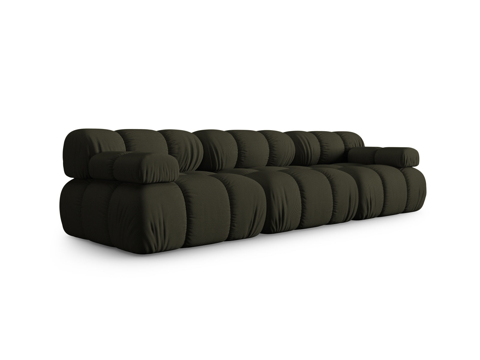 Bellis Modulares Sofa 3 Sitzer 94cm in Amazon Green präsentiert im Onlineshop von KAQTU Design AG. 3er Sofa ist von Micadoni