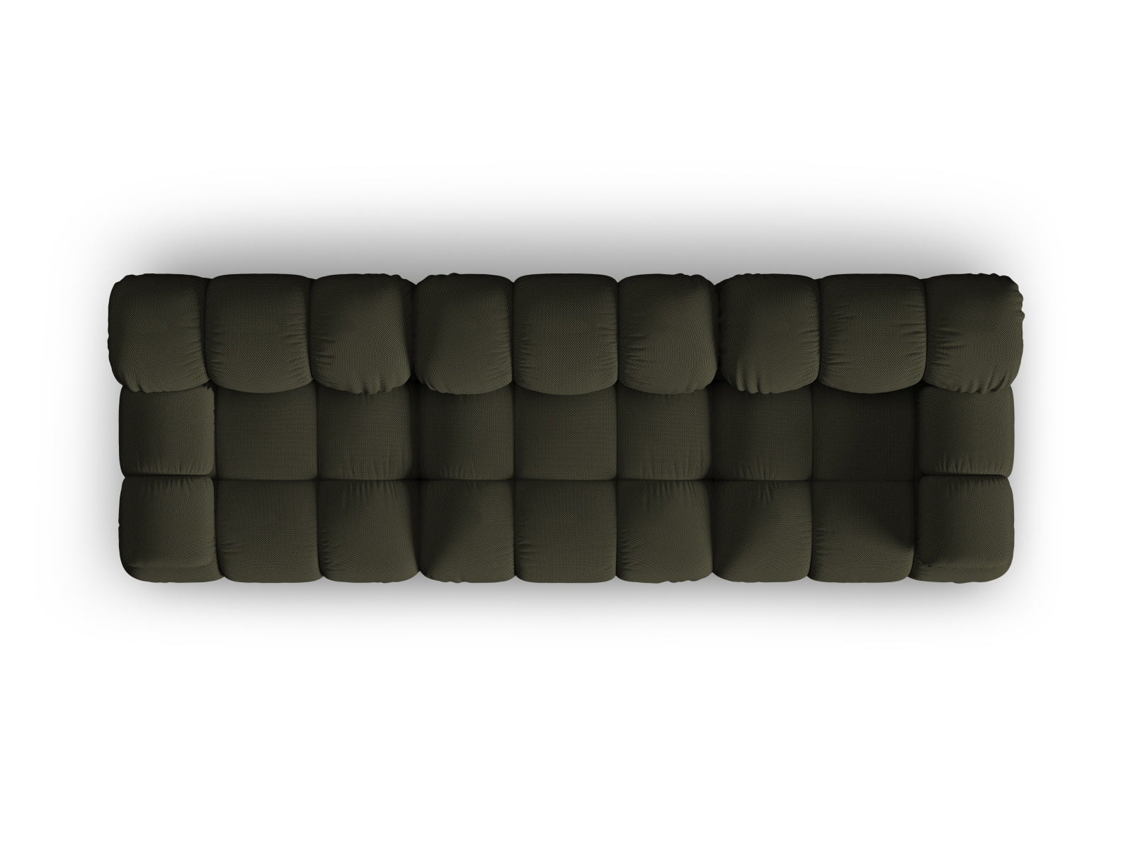 Bellis Modulares Sofa 3 Sitzer 94cm in Amazon Green präsentiert im Onlineshop von KAQTU Design AG. 3er Sofa ist von Micadoni