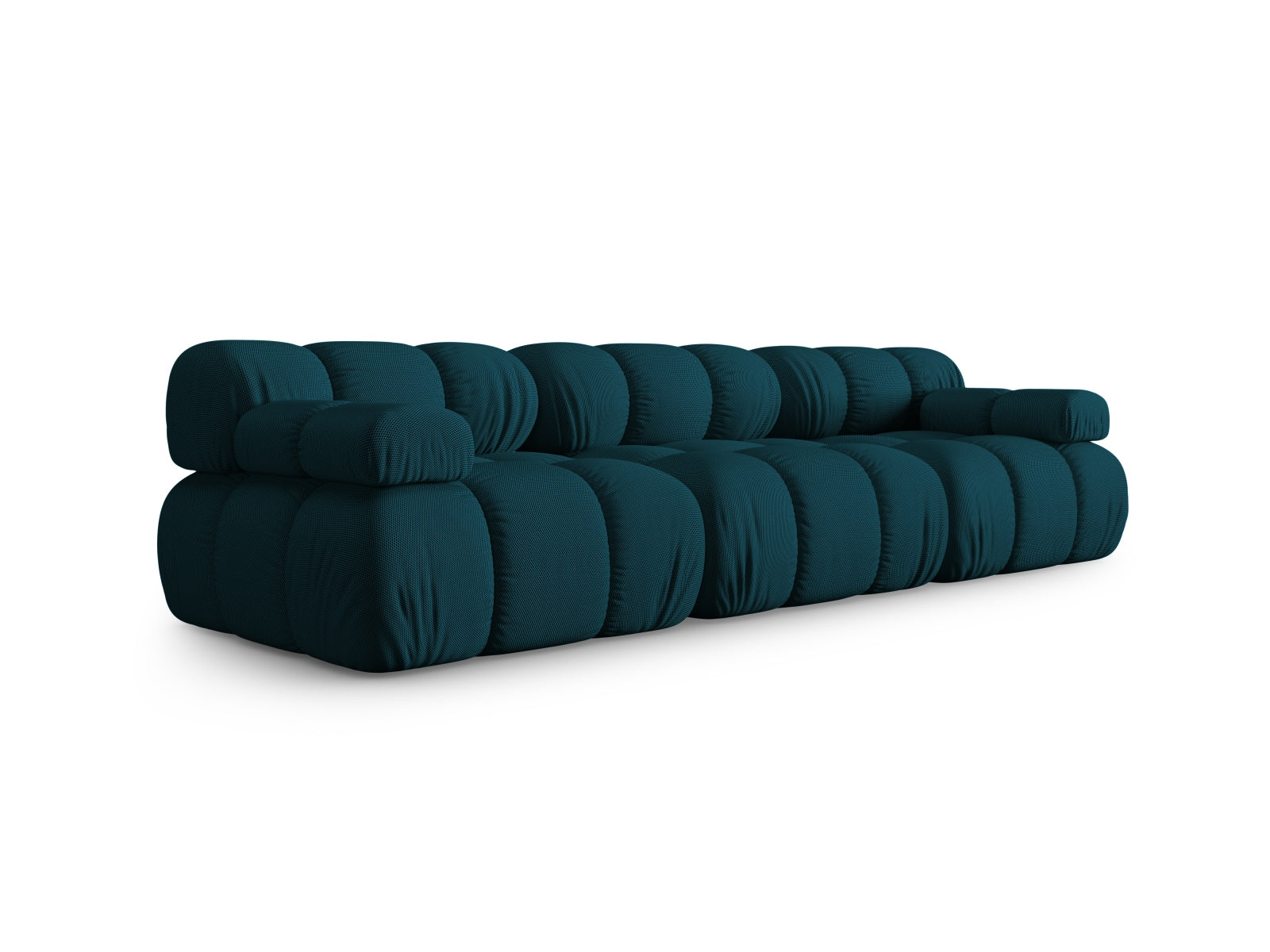 Elegantes Bellis 3-Sitzer Sofa in Navy Blue-Sonic, ideal für stilvolle Wohnräume, erhältlich bei KAQTU Design AG.