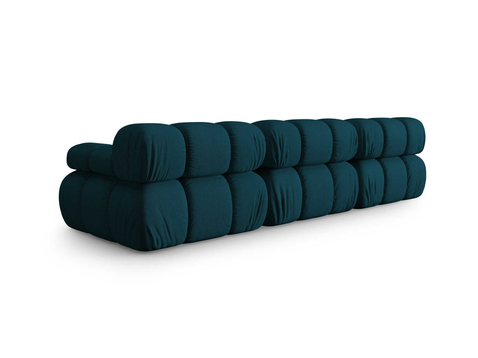 Elegantes Bellis 3-Sitzer Sofa in Navy Blue-Sonic, ideal für stilvolle Wohnräume und gemütliche Stunden mit Freunden und Familie.