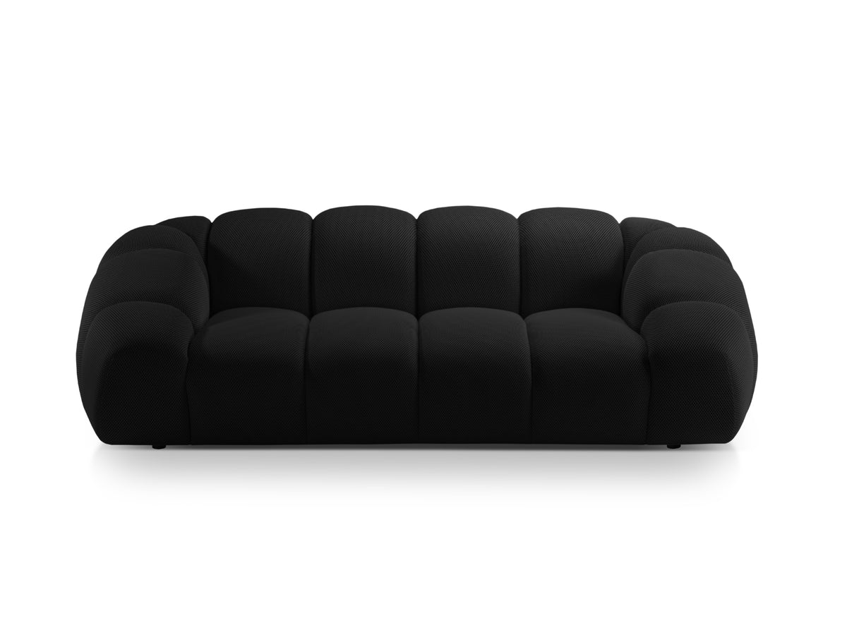 Diana Sofa 3 Sitzer in Black-Sonic präsentiert im Onlineshop von KAQTU Design AG. 3er Sofa ist von Micadoni
