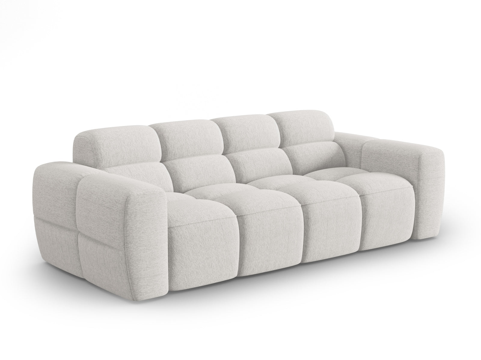 Lisa Sofa 3 Sitzer in Light Grey präsentiert im Onlineshop von KAQTU Design AG. Sofa ist von Micadoni