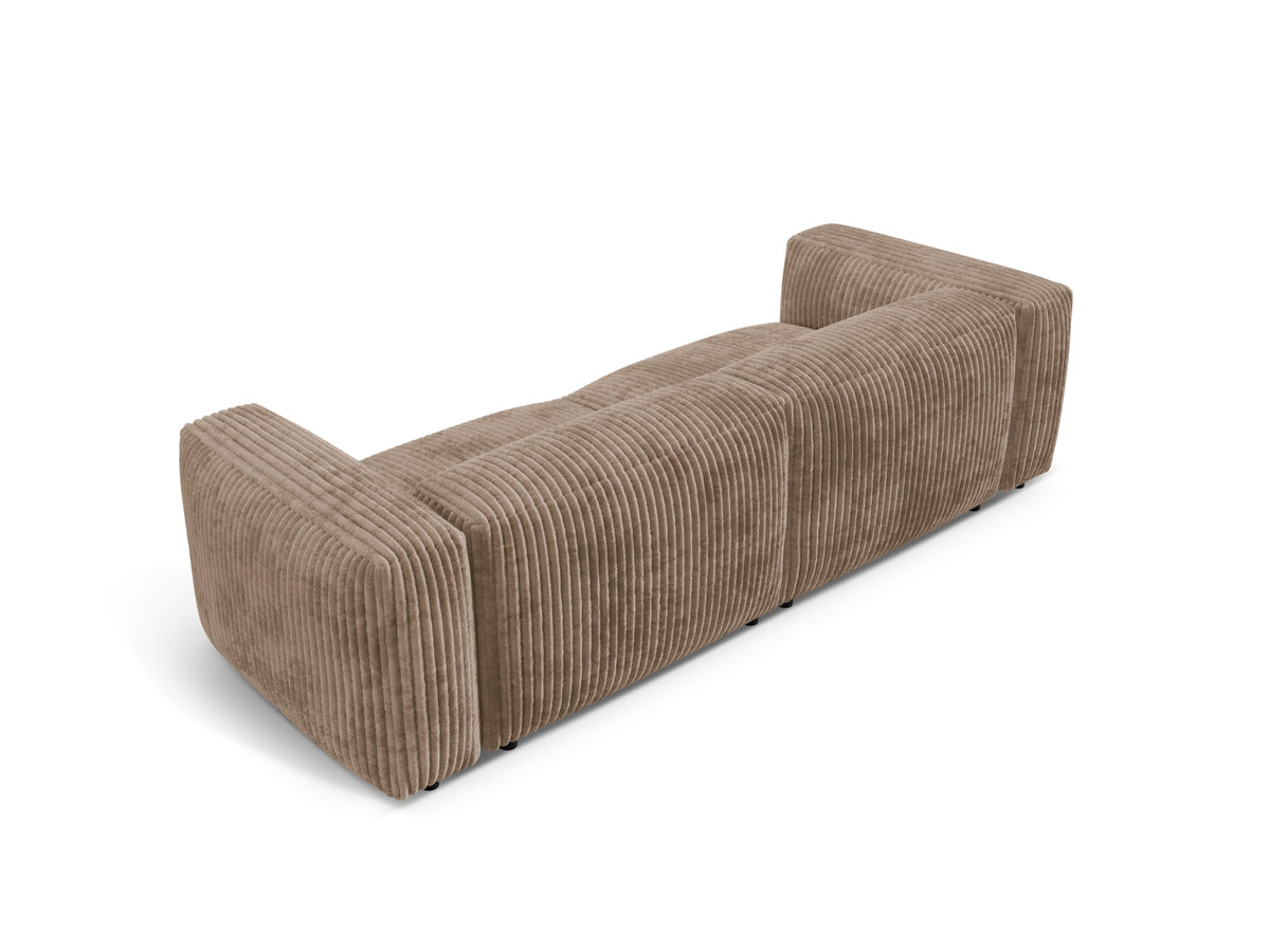 Martina Modulares Sofa 3 Sitzer in Acorn-Tilia präsentiert im Onlineshop von KAQTU Design AG. 3er Sofa ist von Micadoni