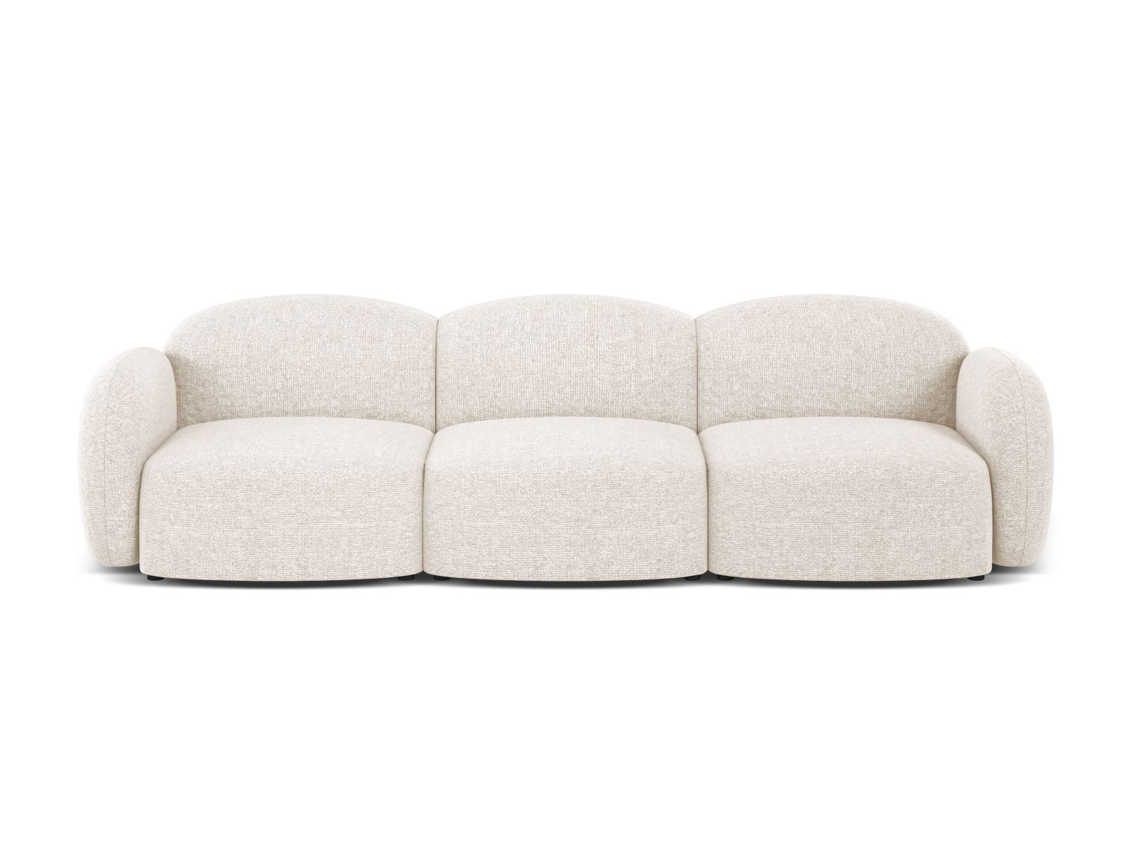 3-Sitzer Sofa Blair in Light Beige-Eden präsentiert im Onlineshop von KAQTU Design AG. 3er Sofa ist von Micadoni