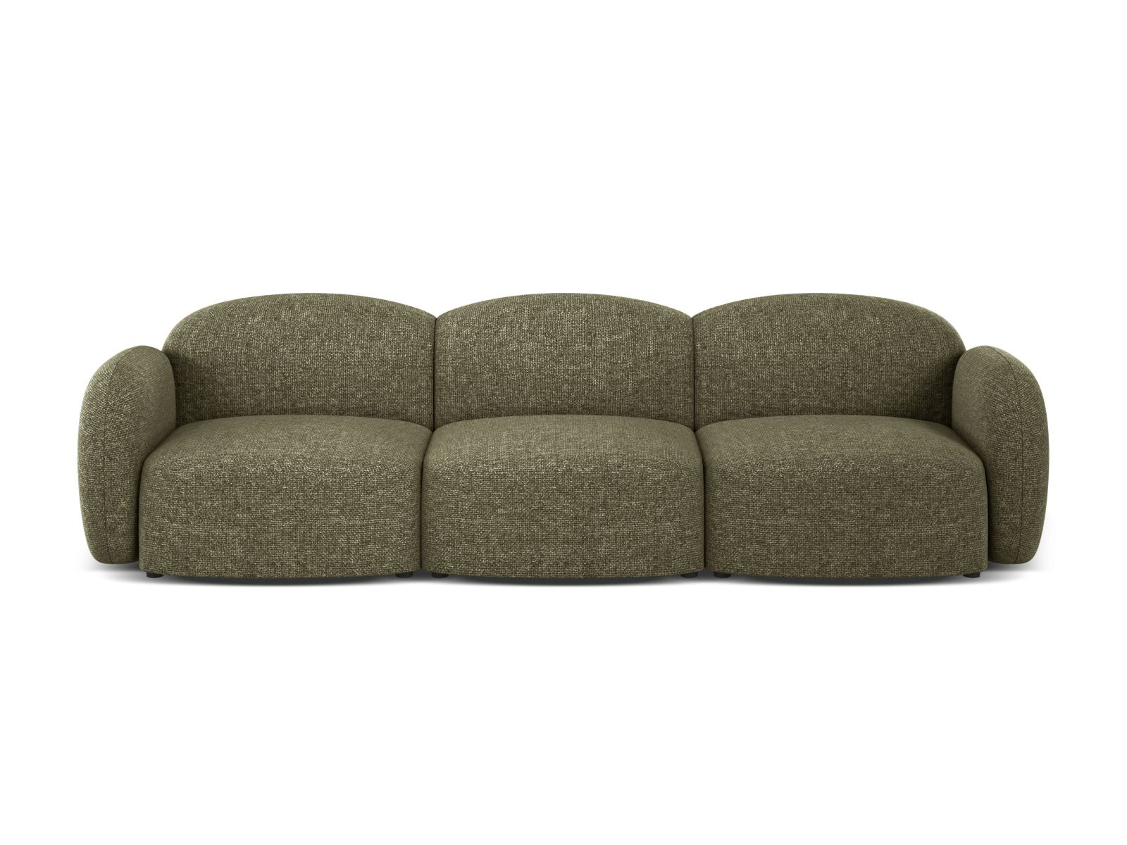 3-Sitzer Sofa Blair in Green-Eden präsentiert im Onlineshop von KAQTU Design AG. 3er Sofa ist von Micadoni