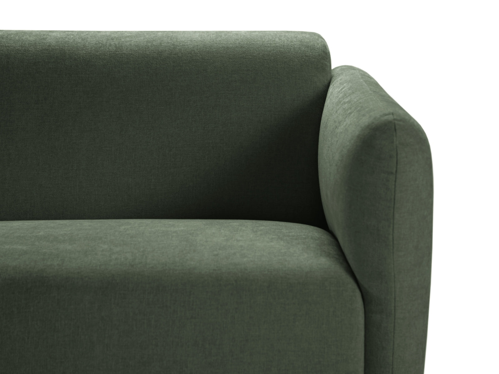 Noomi Sofa 3 Sitzer in Moss Green präsentiert im Onlineshop von KAQTU Design AG. Sofa ist von Micadoni