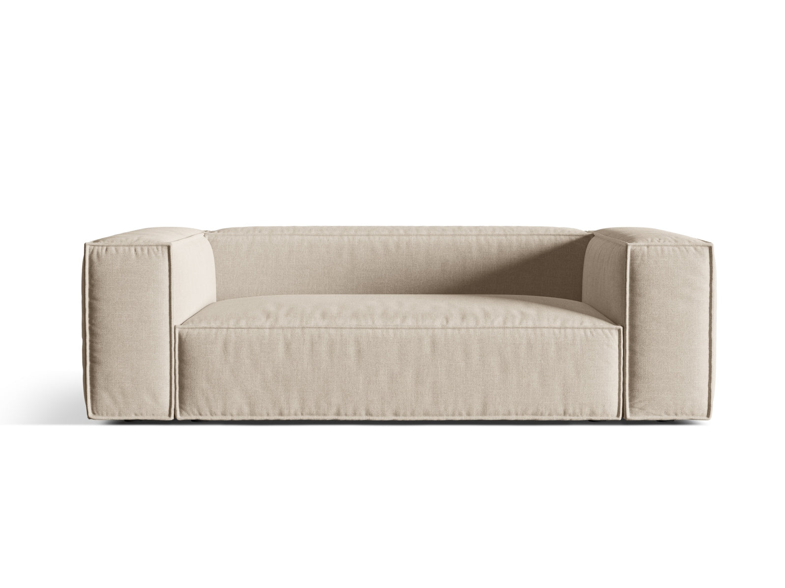 Nuria Sofa 3 Sitzer in Beige präsentiert im Onlineshop von KAQTU Design AG. Sofa ist von Micadoni