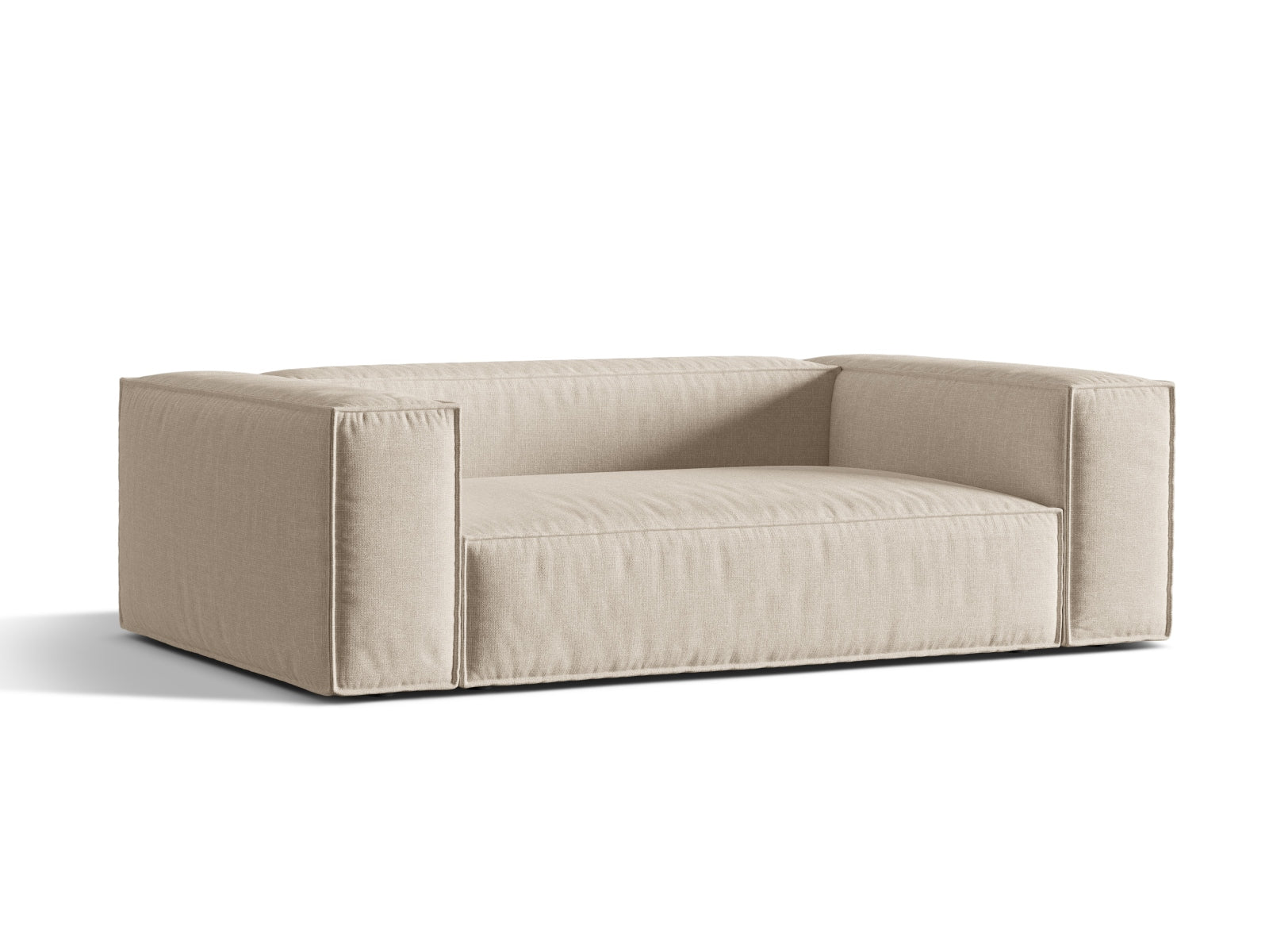 Entdecken Sie das stilvolle Nuria 3-Sitzer Sofa von Micadoni – eine harmonische Verbindung von zeitgemässem Design und höchstem Sitzkomfort für Ihr Wohnzimmer.