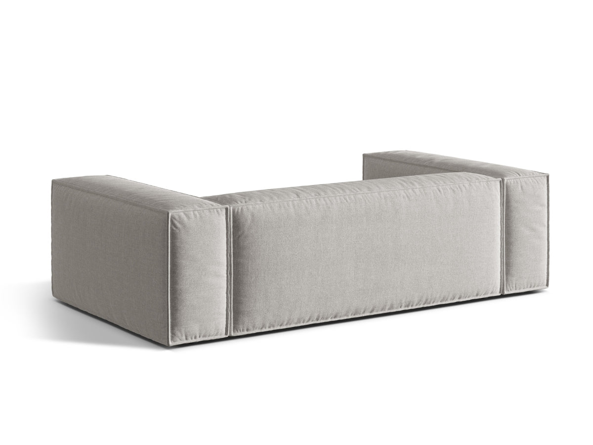 3-Sitzer Sofa Nuria in Light Grey-Liberty präsentiert im Onlineshop von KAQTU Design AG. 3er Sofa ist von Micadoni