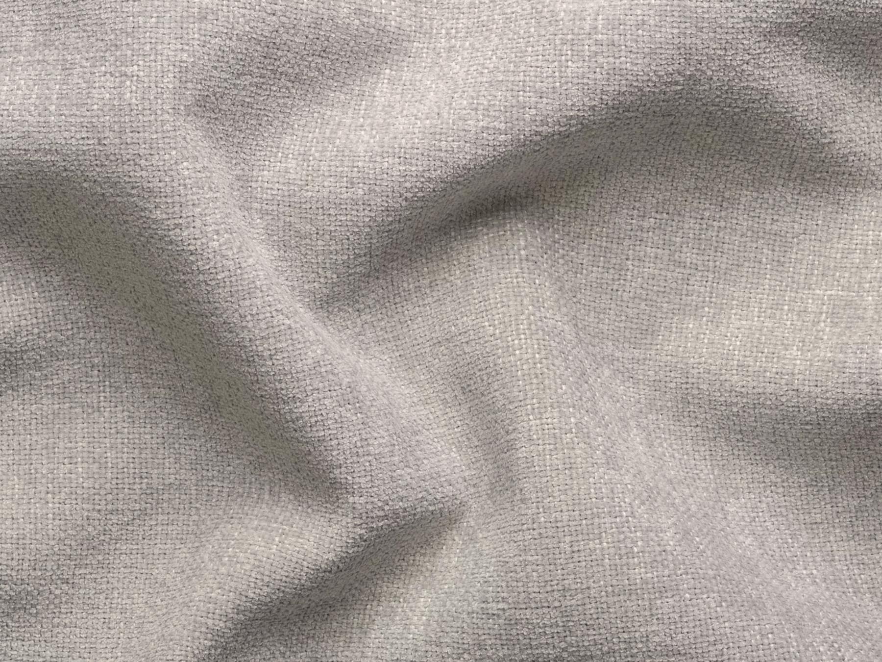 Modernes 3-Sitzer Sofa Nuria in sanftem Grau, perfekt für gemütliche Stunden und stilvolle Einrichtung, erhältlich bei KAQTU.