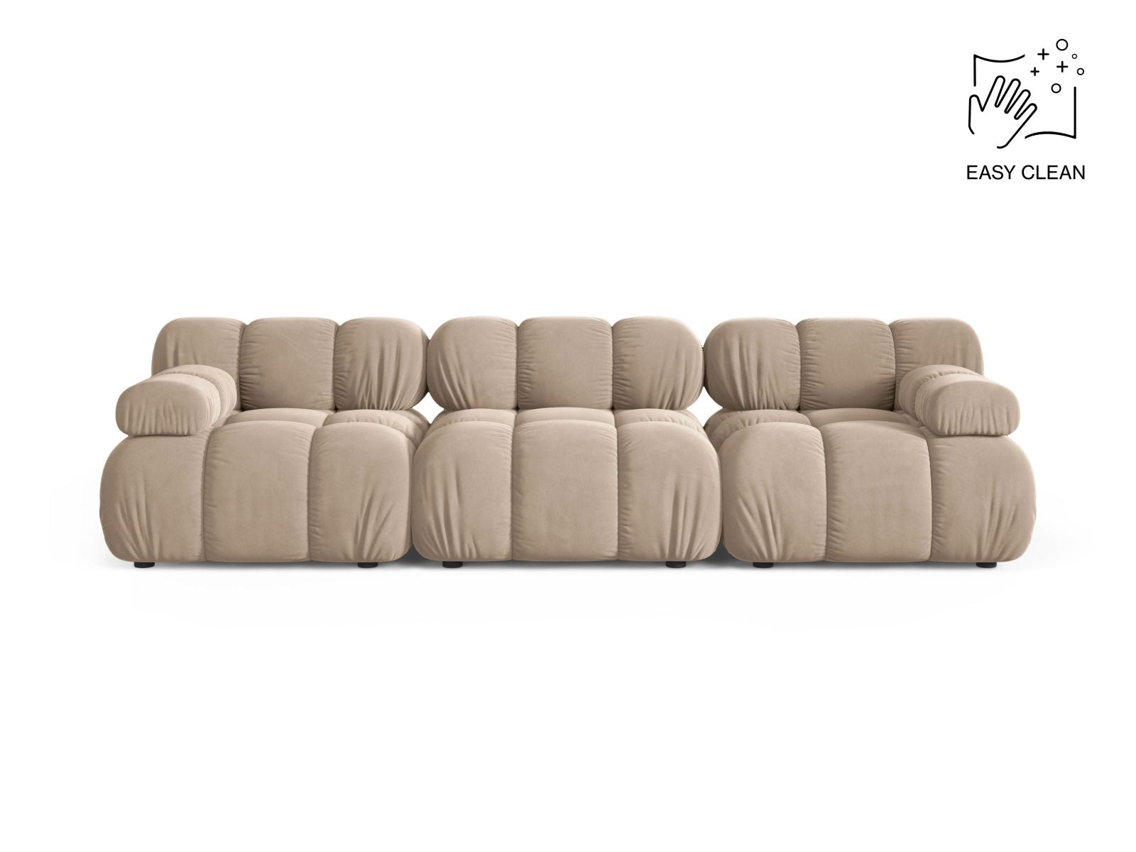 3-Sitzer Modular Sofa Bellis in Beige-Venus präsentiert im Onlineshop von KAQTU Design AG. 3er Sofa ist von Micadoni