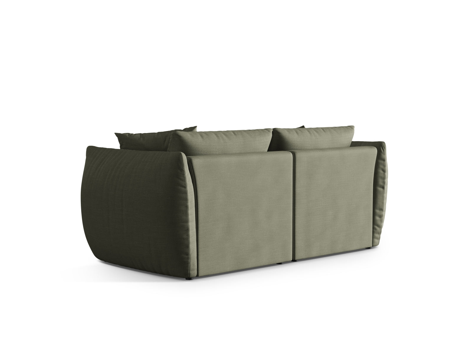 Elegantes Chris Modular Sofa 3 Sitzer in sanftem Blau, ideal für entspannte Wohnräume und modernes Design, erhältlich bei Micadoni.