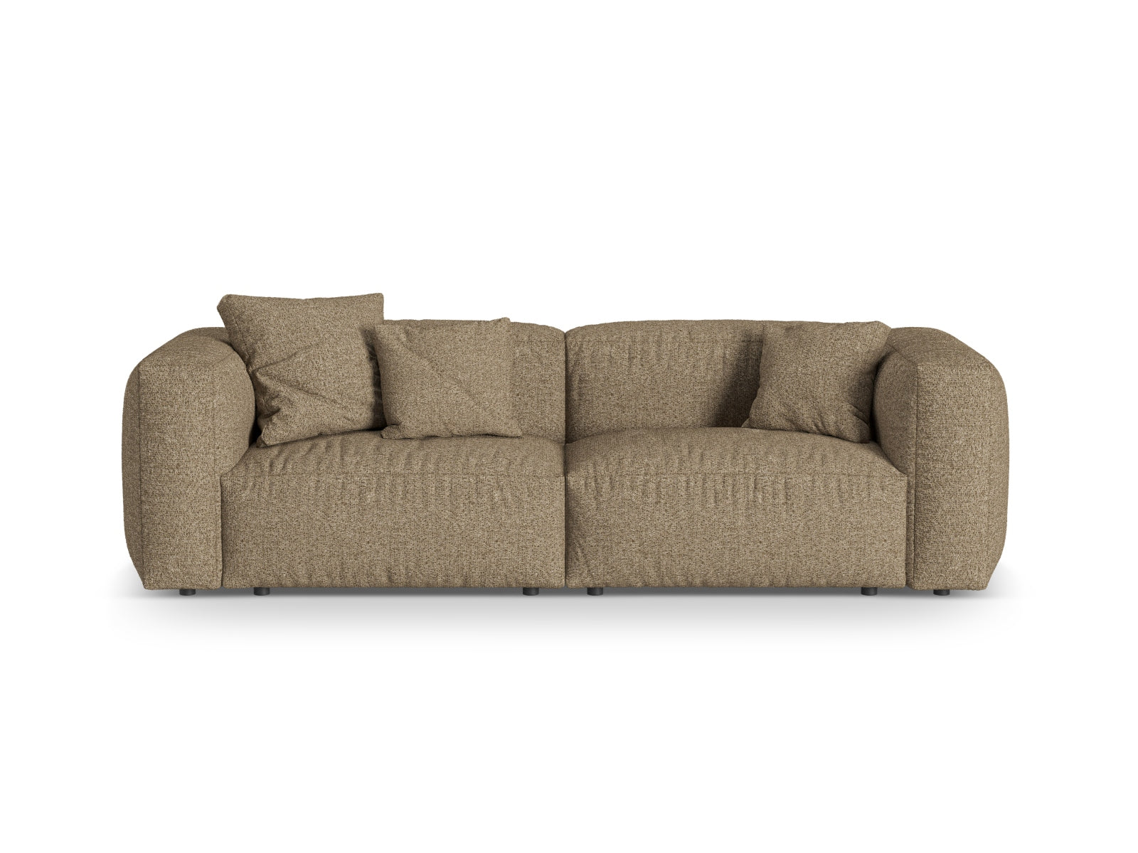 Elegantes 3-Sitzer Sofa Martina von Micadoni, perfekt für moderne Wohnräume, vereint Komfort und stilvolles Design in einem modularen Konzept.