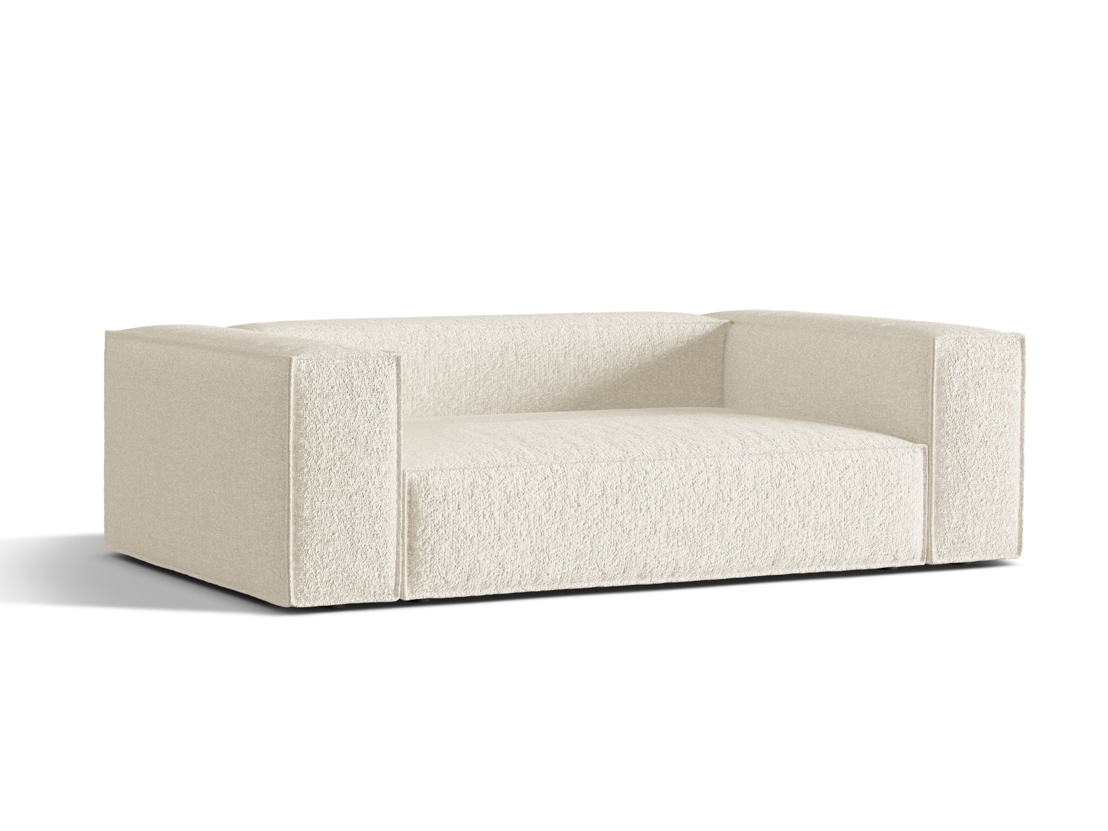 Elegantes Nuria Sofa 3 Sitzer in Ivory-Monet, stilvoll und komfortabel, ideal für moderne Wohnräume, erhältlich bei KAQTU Design AG.