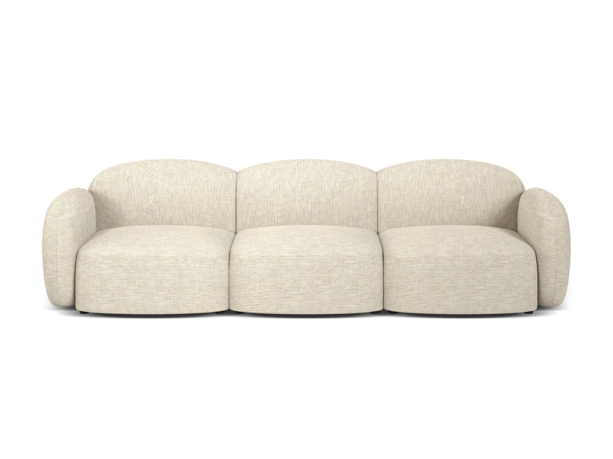 3-Sitzer Sofa Blair in Light Beige-Baltimore präsentiert im Onlineshop von KAQTU Design AG. 3er Sofa ist von Micadoni