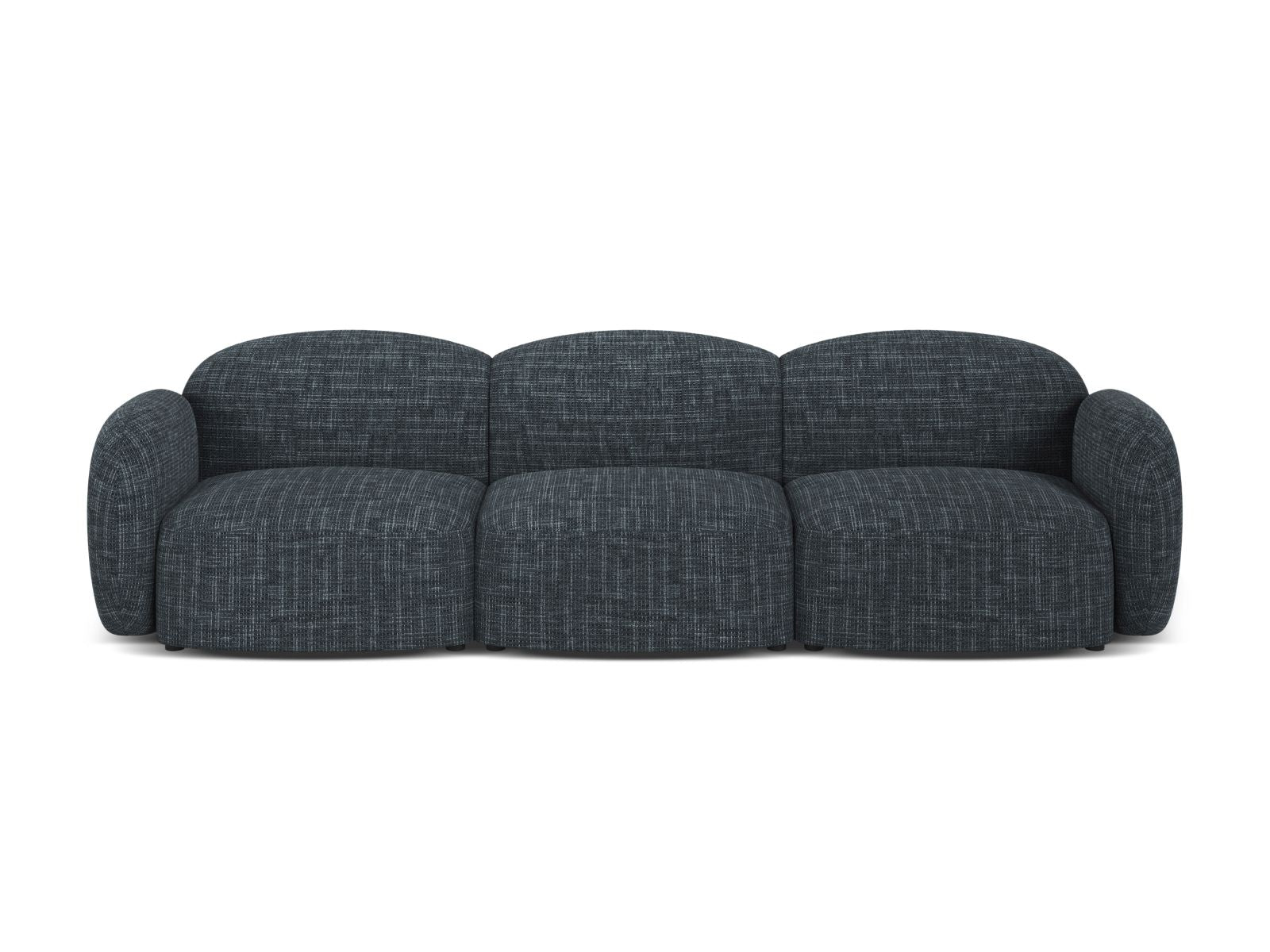 3-Sitzer Sofa Blair in Navy Blue-Baltimore präsentiert im Onlineshop von KAQTU Design AG. 3er Sofa ist von Micadoni