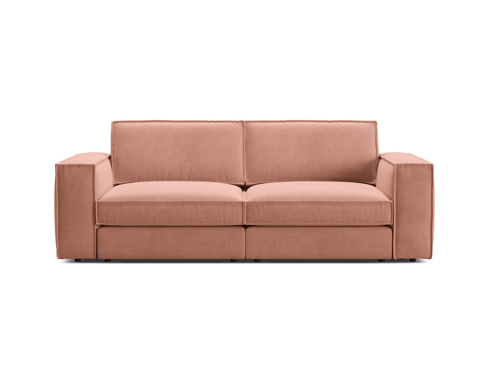 3-Sitzer Modular Sofa Pola in Pink-Salvador präsentiert im Onlineshop von KAQTU Design AG. 3er Sofa ist von Micadoni