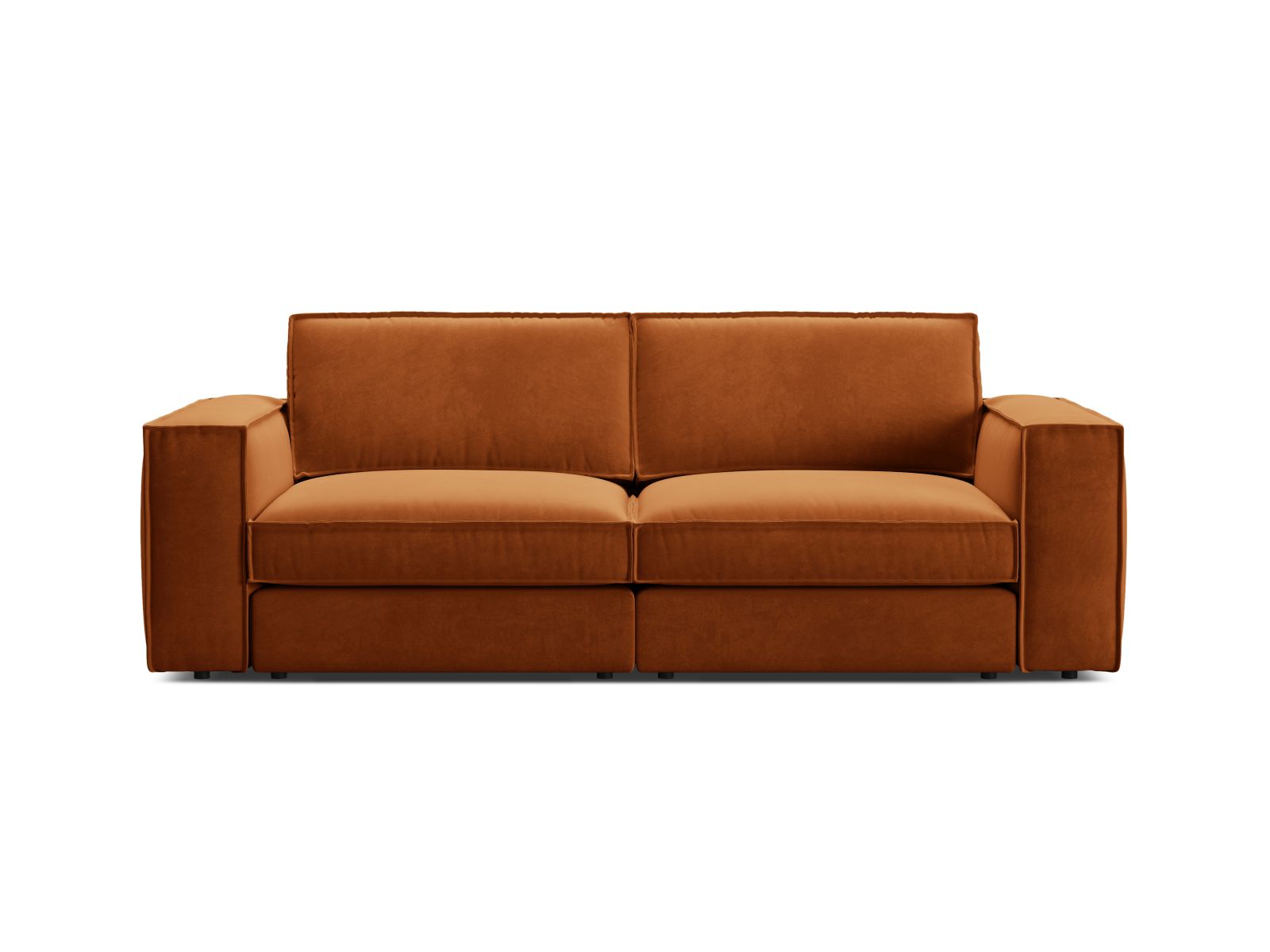 3-Sitzer Modular Sofa Pola in Terracotta-Salvador präsentiert im Onlineshop von KAQTU Design AG. 3er Sofa ist von Micadoni