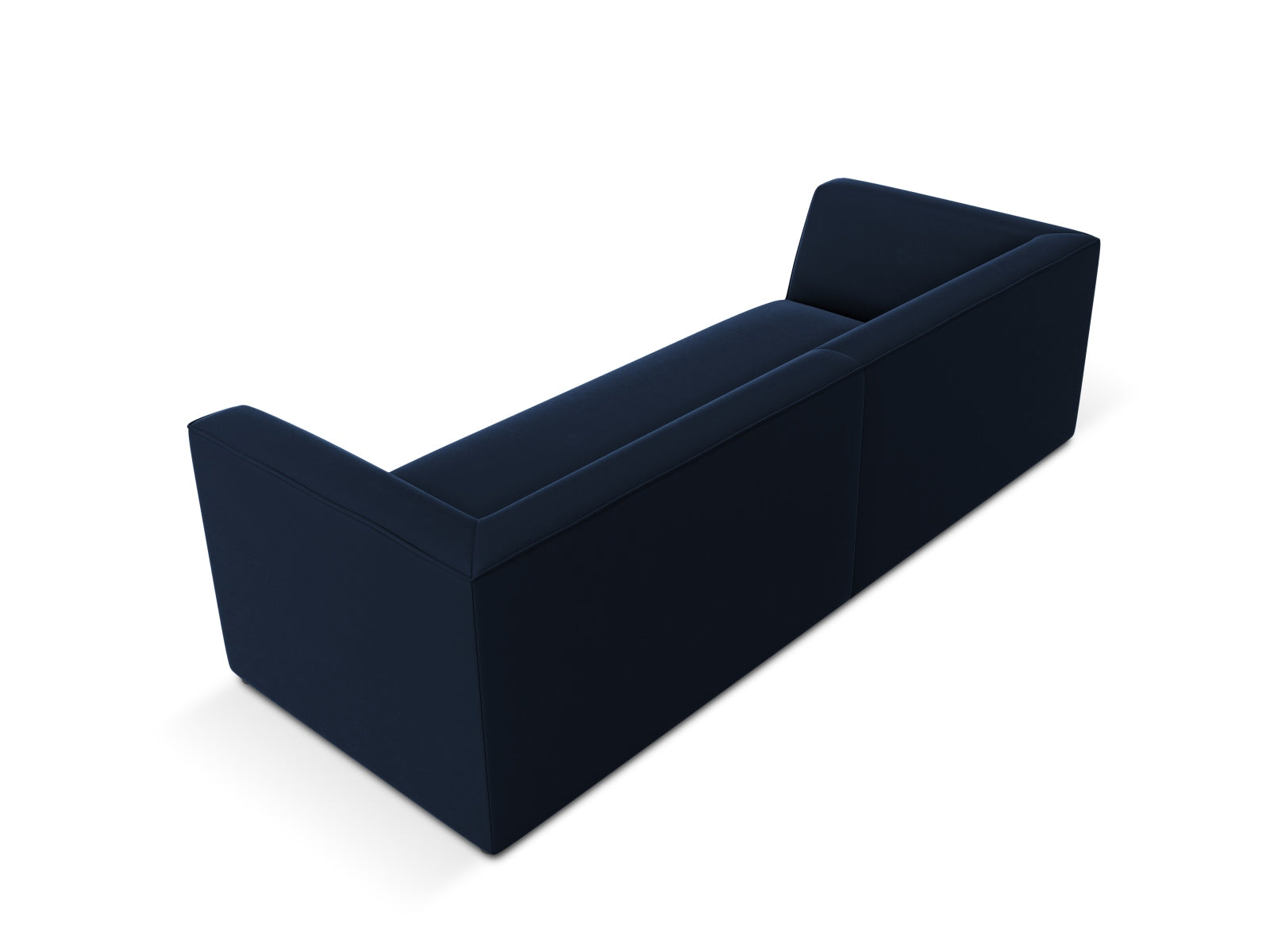 Ruby Velour Sofa 3 Sitzer in Royal Blue präsentiert im Onlineshop von KAQTU Design AG. 3er Sofa ist von Micadoni
