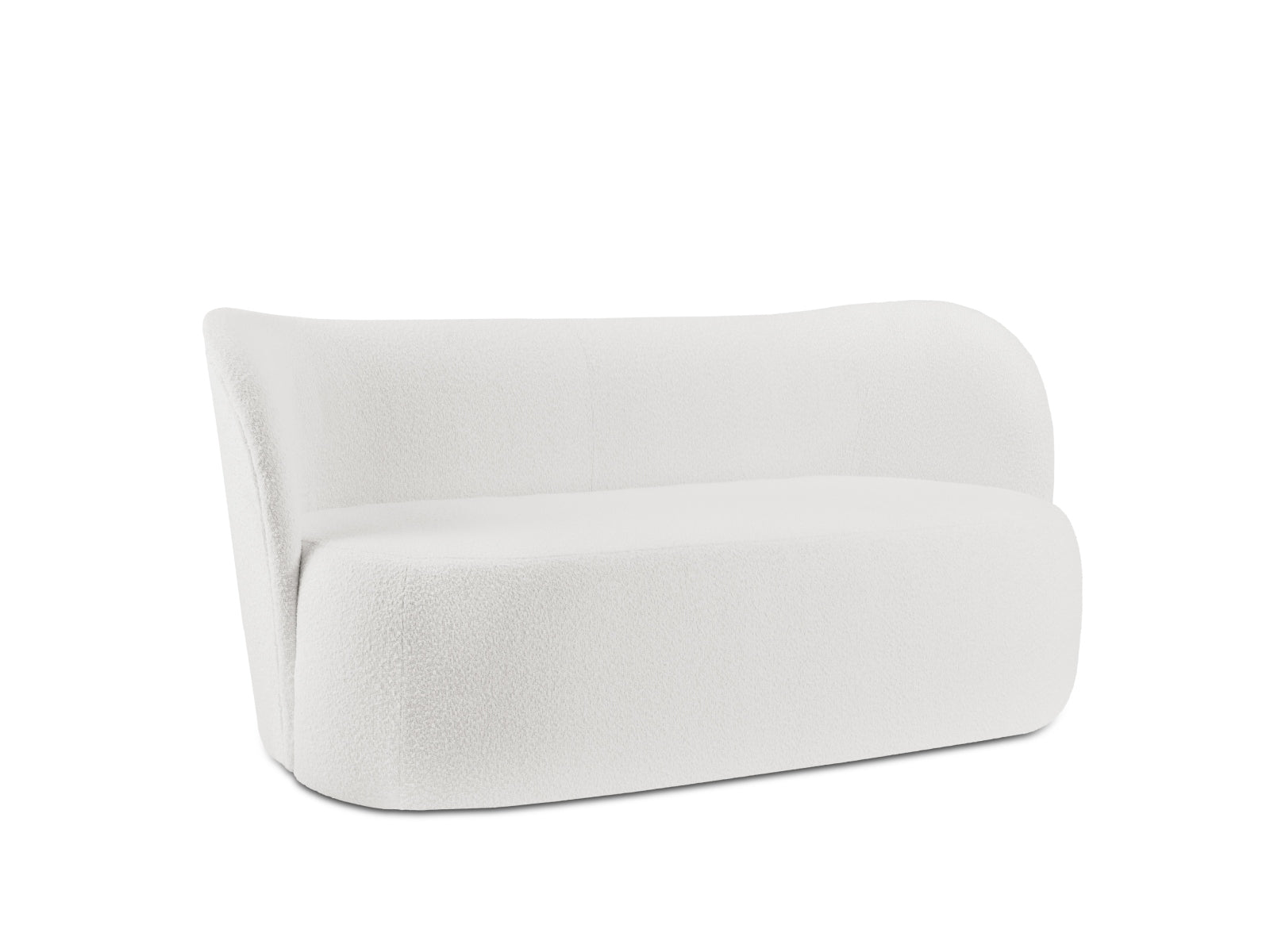 Saamit Boucle Sofa 3 Sitzer in Beige präsentiert im Onlineshop von KAQTU Design AG. 3er Sofa ist von Micadoni