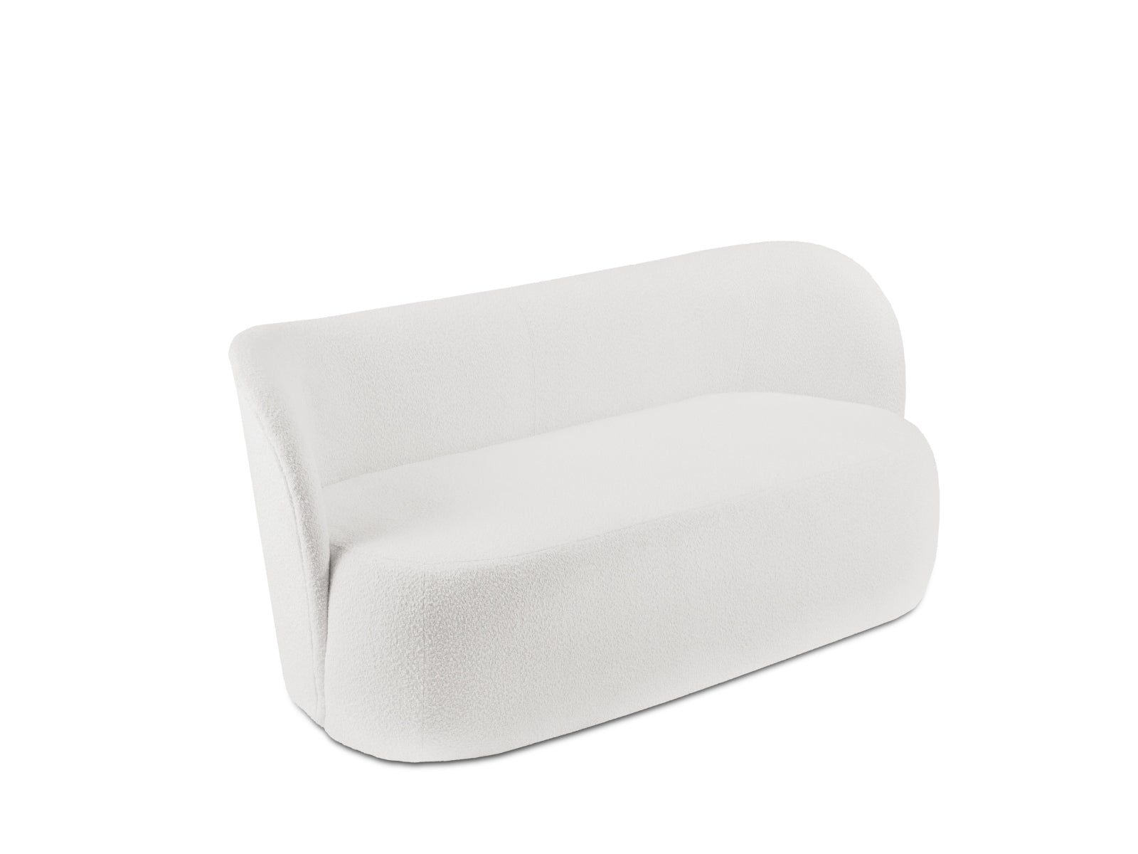 Saamit Boucle Sofa 3 Sitzer in Beige präsentiert im Onlineshop von KAQTU Design AG. 3er Sofa ist von Micadoni