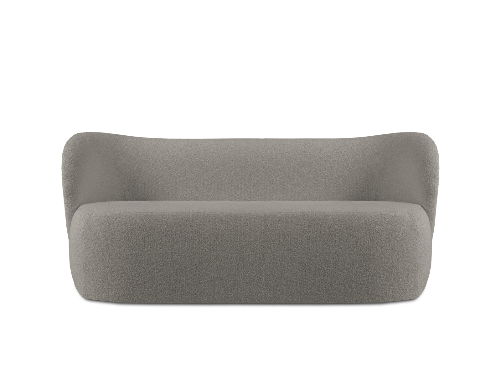 Saamit Boucle Sofa 3 Sitzer in Grey präsentiert im Onlineshop von KAQTU Design AG. 3er Sofa ist von Micadoni