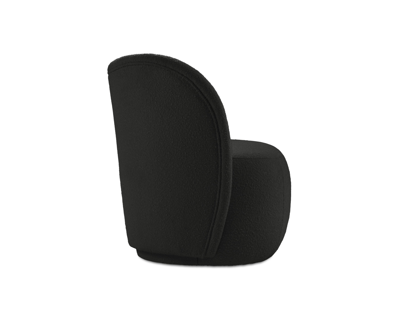 Saamit Boucle Sofa 3 Sitzer in Black präsentiert im Onlineshop von KAQTU Design AG. 3er Sofa ist von Micadoni