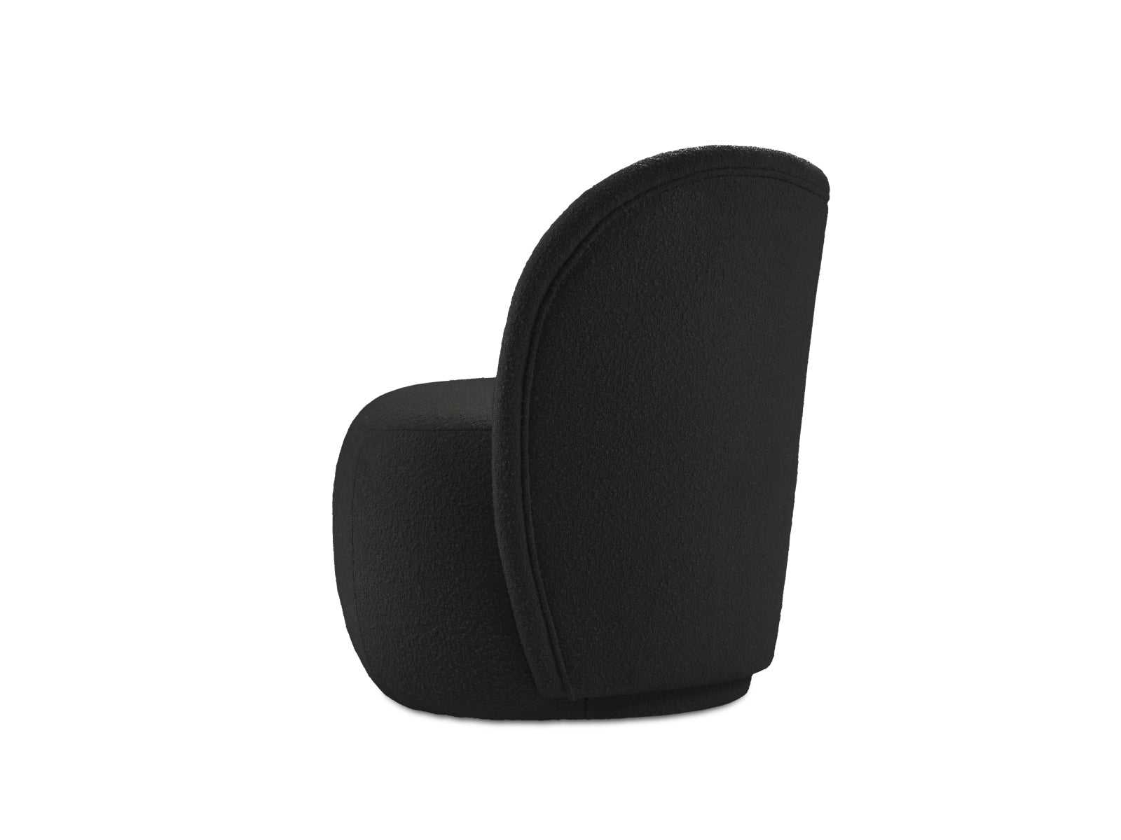Saamit Boucle Sofa 3 Sitzer in Black präsentiert im Onlineshop von KAQTU Design AG. 3er Sofa ist von Micadoni
