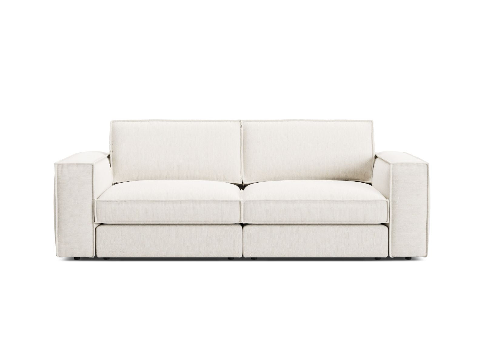 3-Sitzer Modular Sofa Pola in White-Babel präsentiert im Onlineshop von KAQTU Design AG. 3er Sofa ist von Micadoni