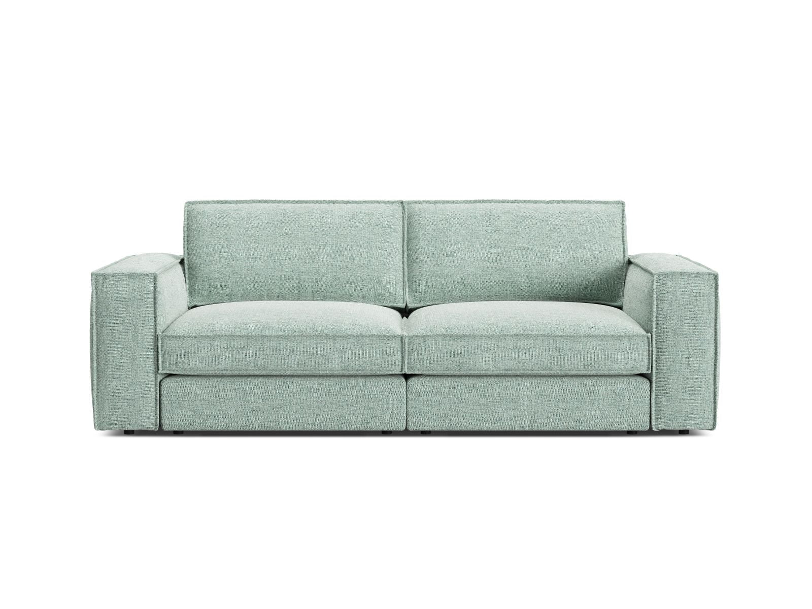 3-Sitzer Modular Sofa Pola in Mint-Babel präsentiert im Onlineshop von KAQTU Design AG. 3er Sofa ist von Micadoni