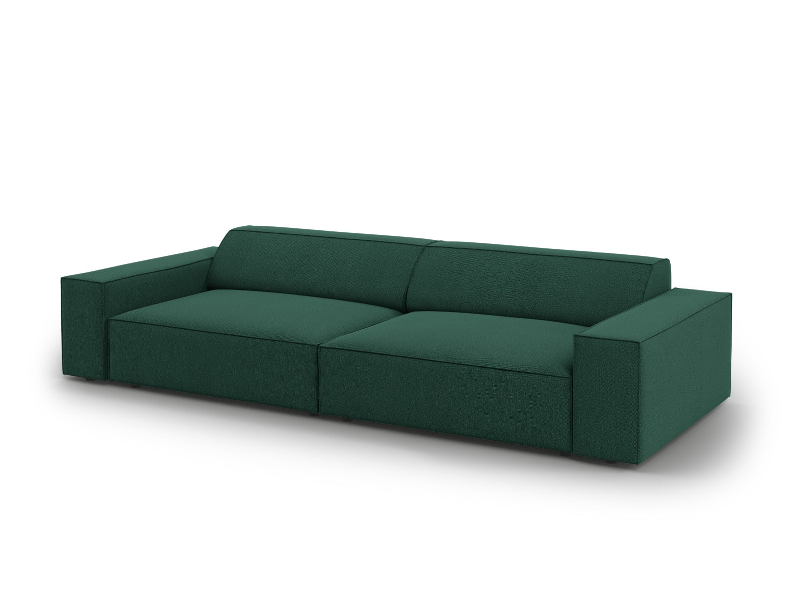 Jodie Modulares Sofa 3 Sitzer in Green präsentiert im Onlineshop von KAQTU Design AG. 3er Sofa ist von Micadoni