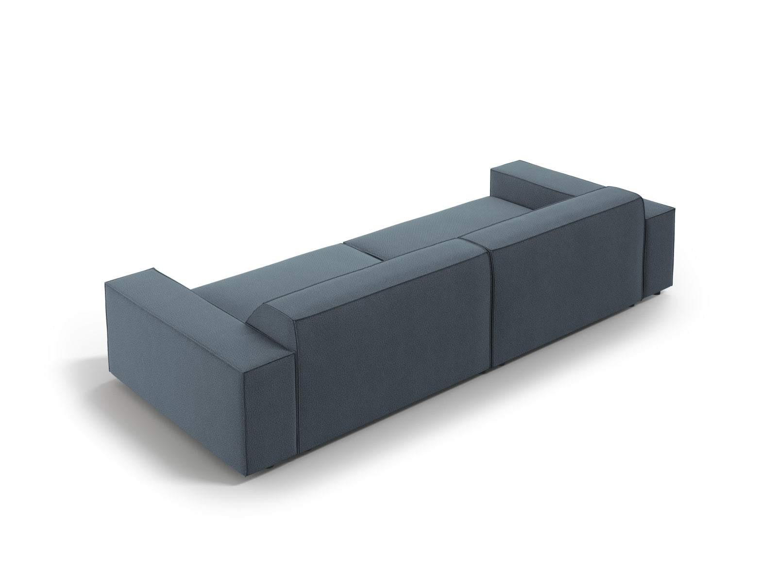 Jodie Modulares Sofa 3 Sitzer in Blue präsentiert im Onlineshop von KAQTU Design AG. 3er Sofa ist von Micadoni
